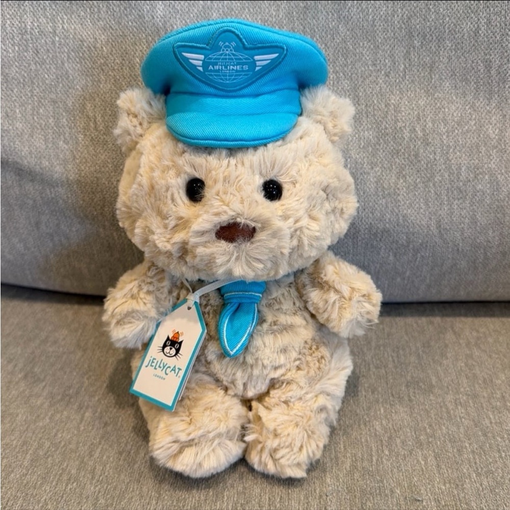 Jellycat x Harrods Bartholomew Bear Junior Pilot Outfit